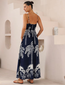 TONI DRESS - Navy