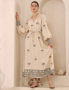 TARYN DRESS - Island Palms