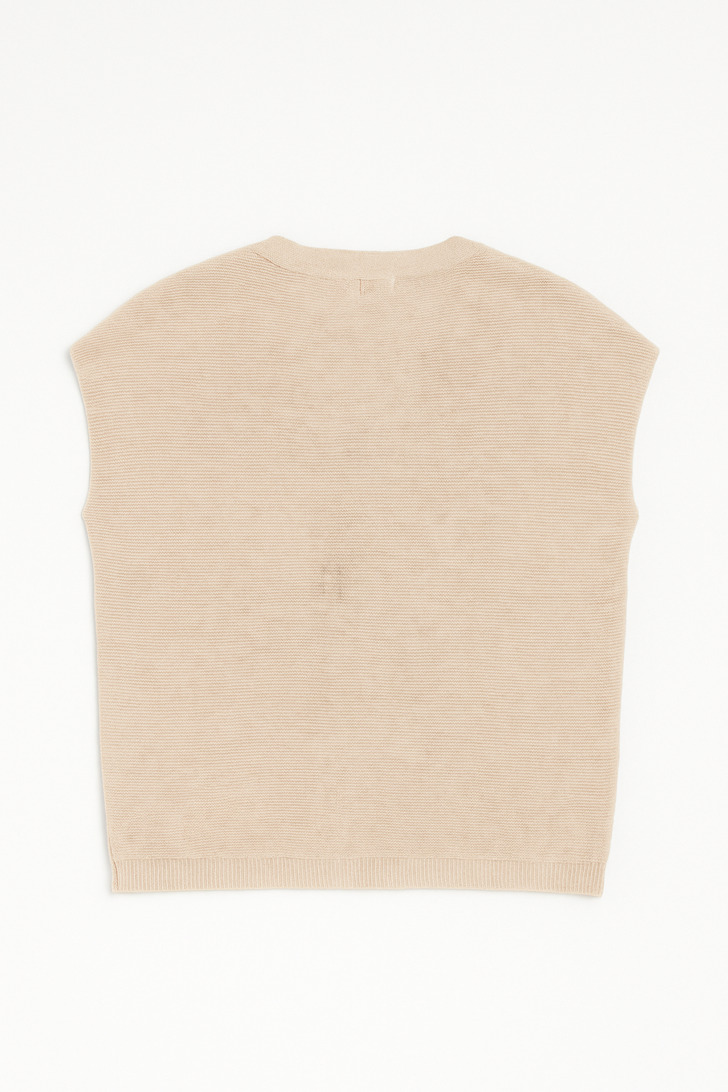 LUNETA COTTON TOP - Natural Beige