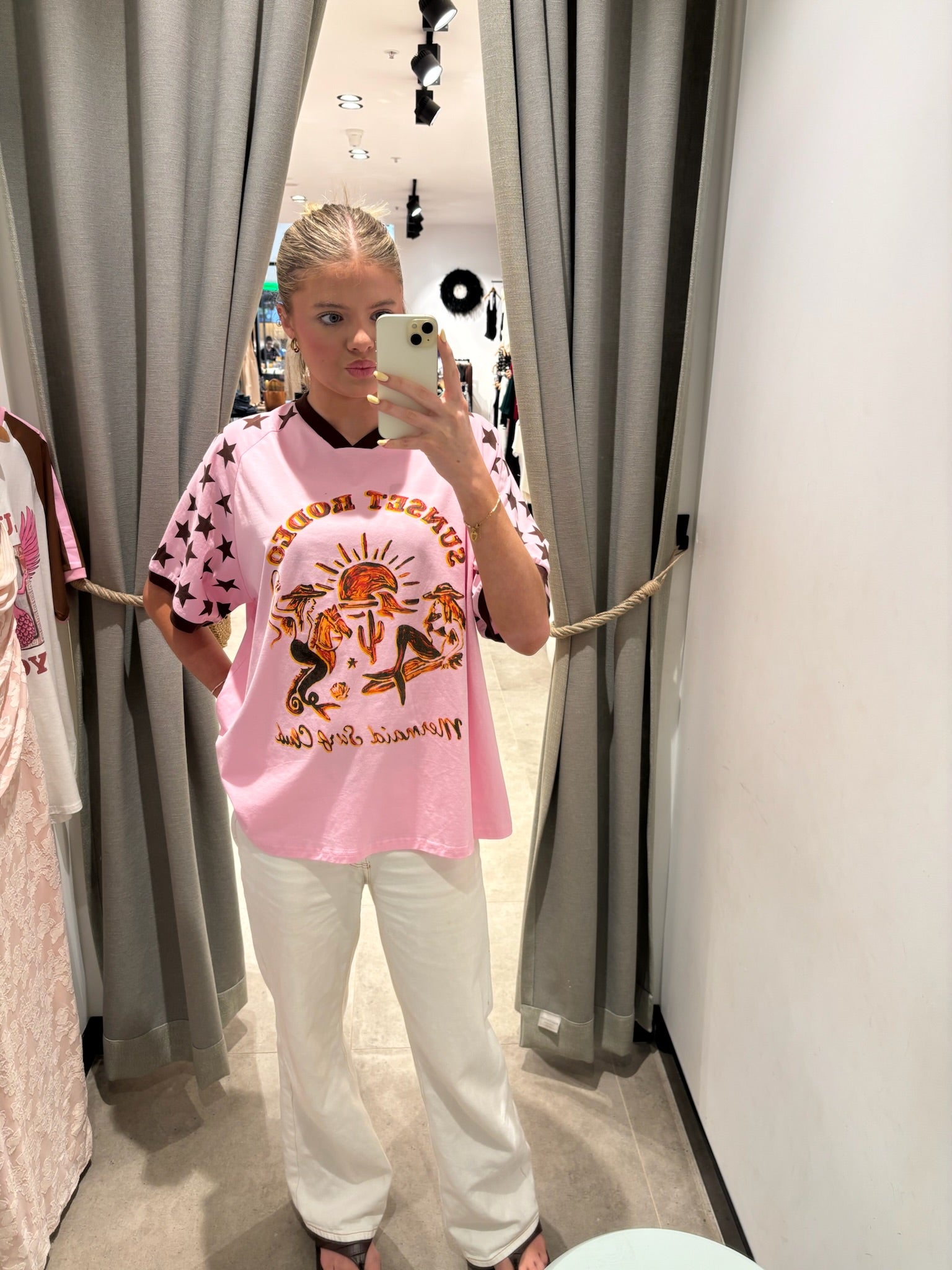 BY FRANKIE SUNSET RODEO TEE