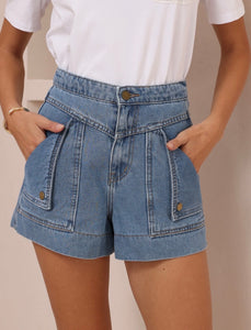 LARISA DENIM SHORTS