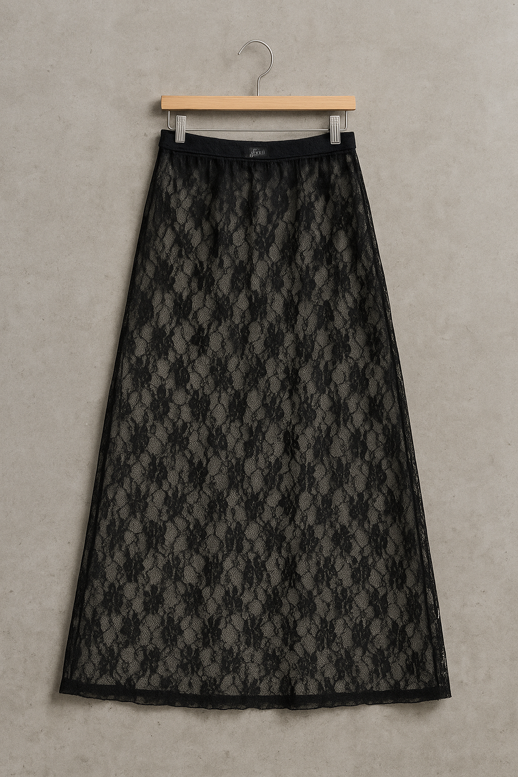 REMY LACE SKIRT - Black