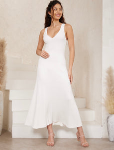AALIYAH DRESS - White