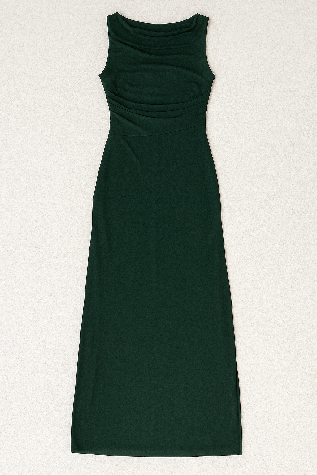 WISTERIA DRESS - Forest green
