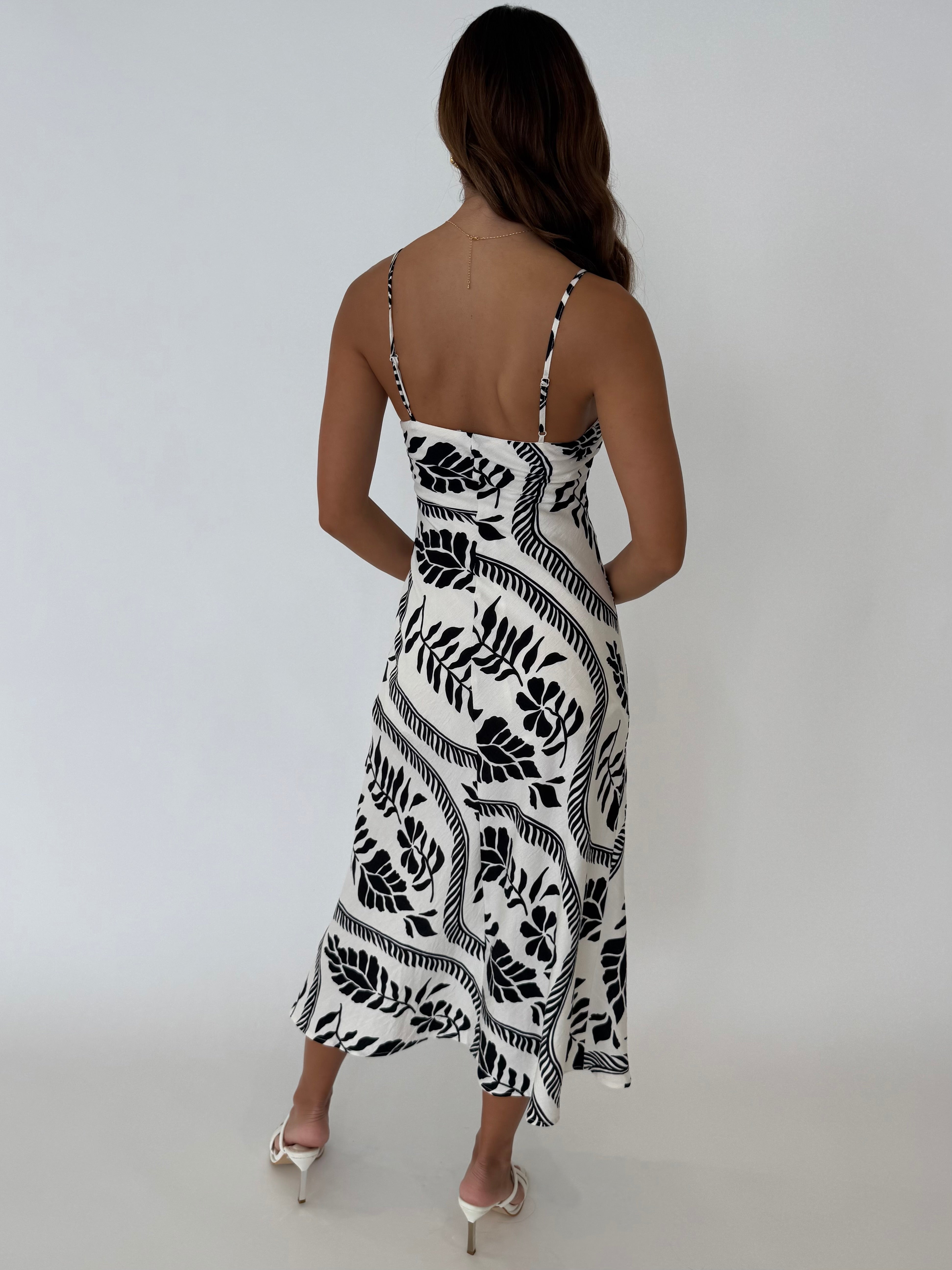 JOLENE DRESS - B&W