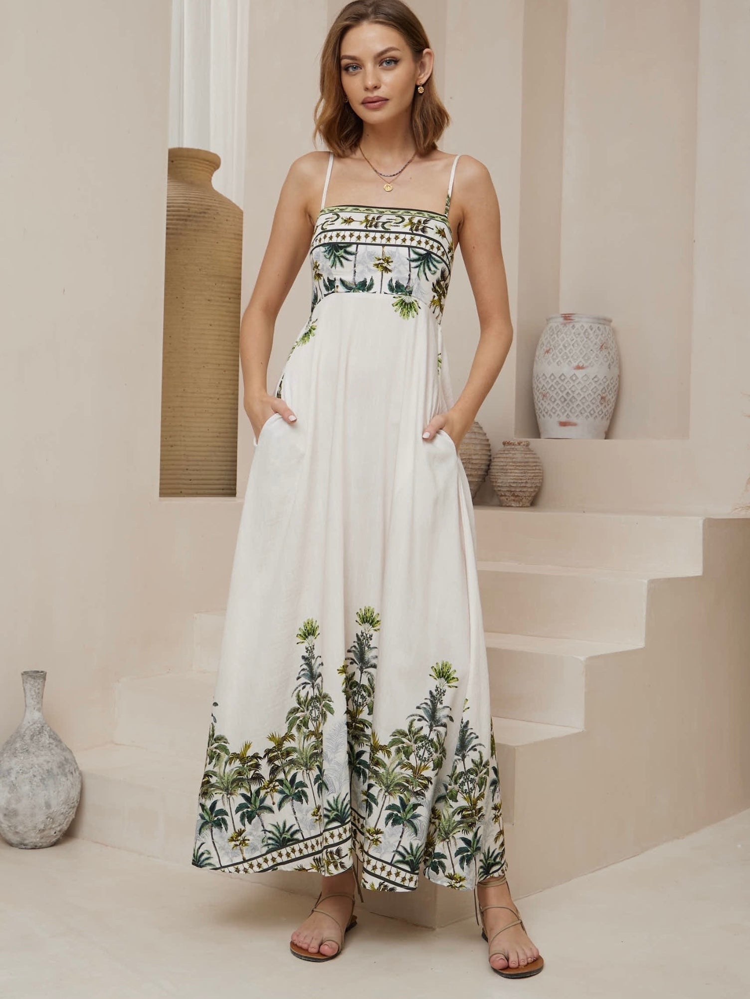 TONI DRESS - Palms