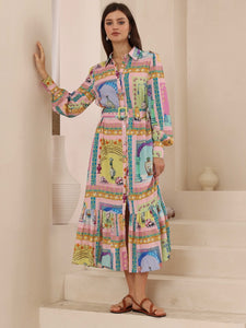 LORIA DRESS - Multi