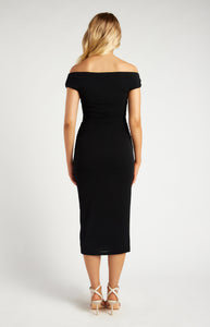 SYBELLA  MESH DRESS - Black