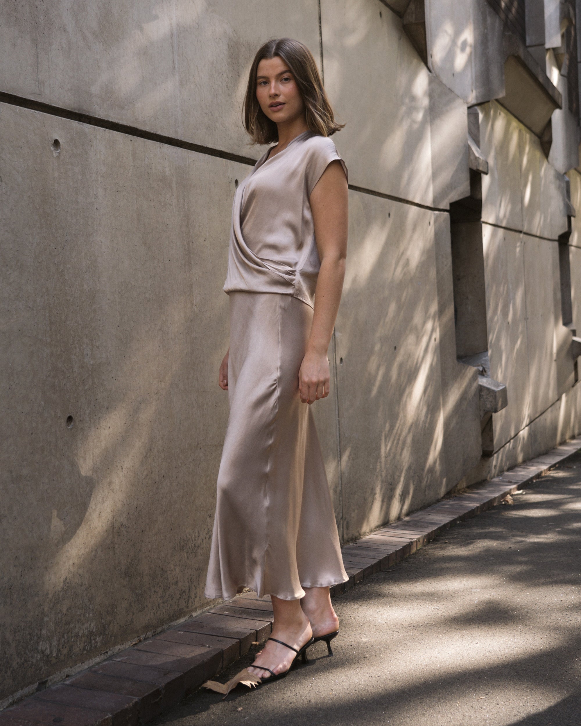 FLORENCE TOP - Silver