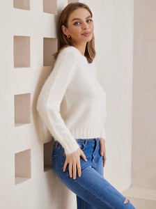 TORY JUMPER - Winter white