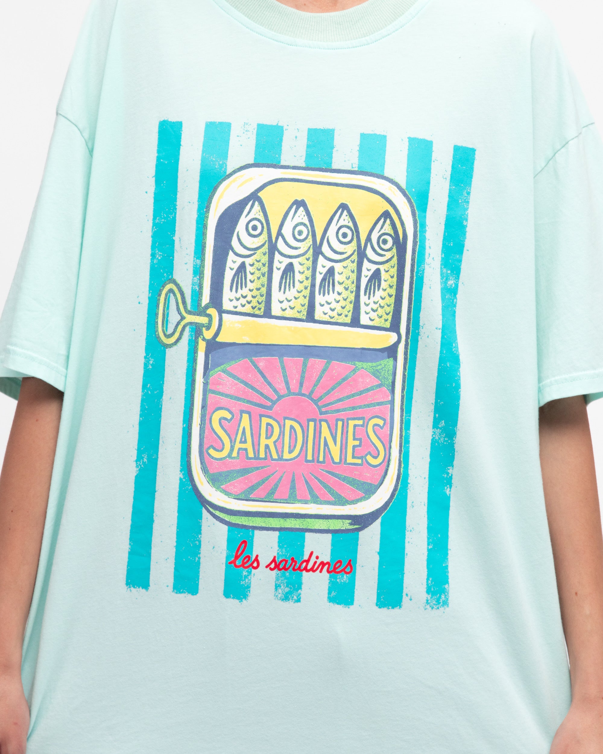 SHORESIDE TEE - TURQUOISE