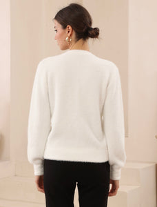 ESSIE CARDIGAN - White