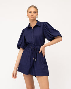 MADDISON PLAYSUIT - Navy