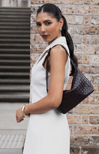 NICOLE SHOULDER BAG - Sangria