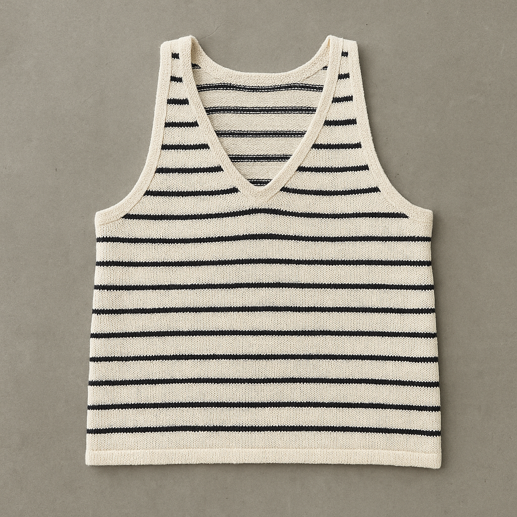 ALTA KNIT TOP - Stripe