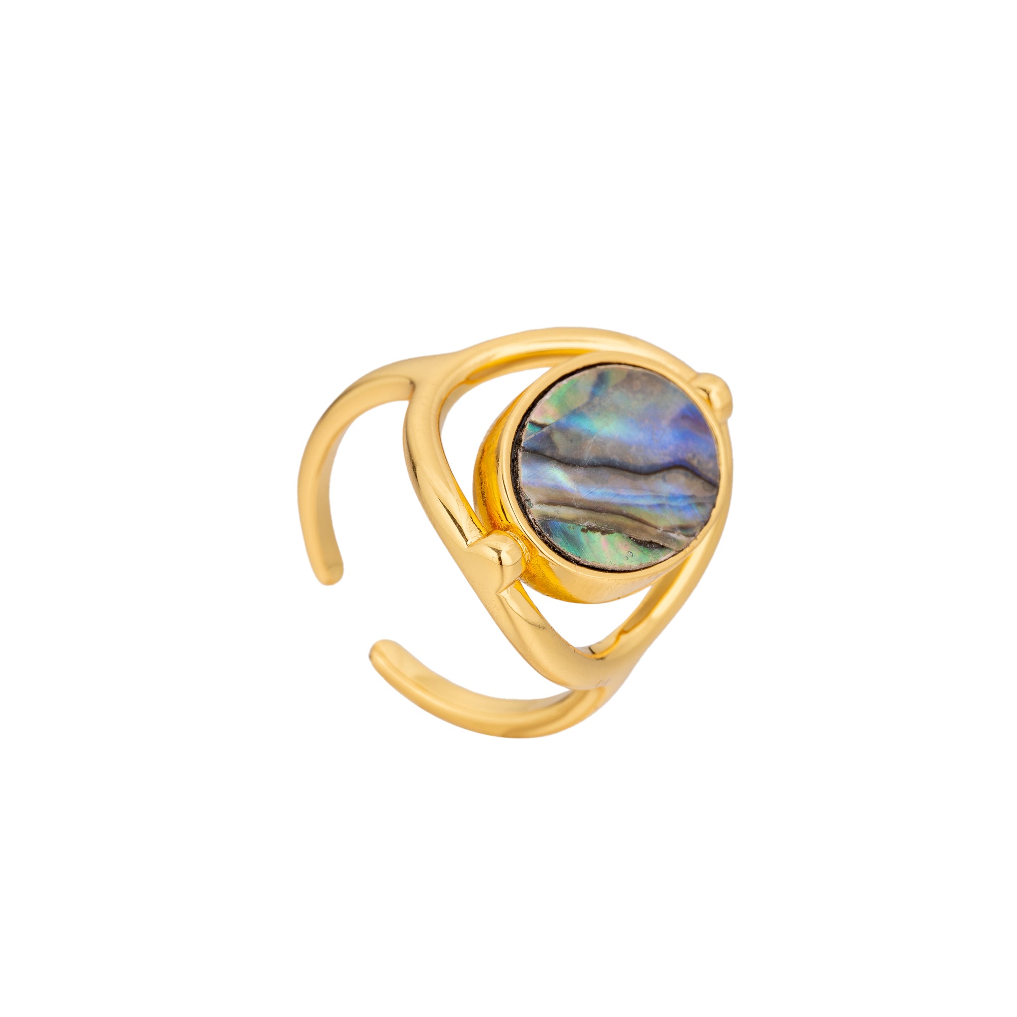 LUNA SHELL RING