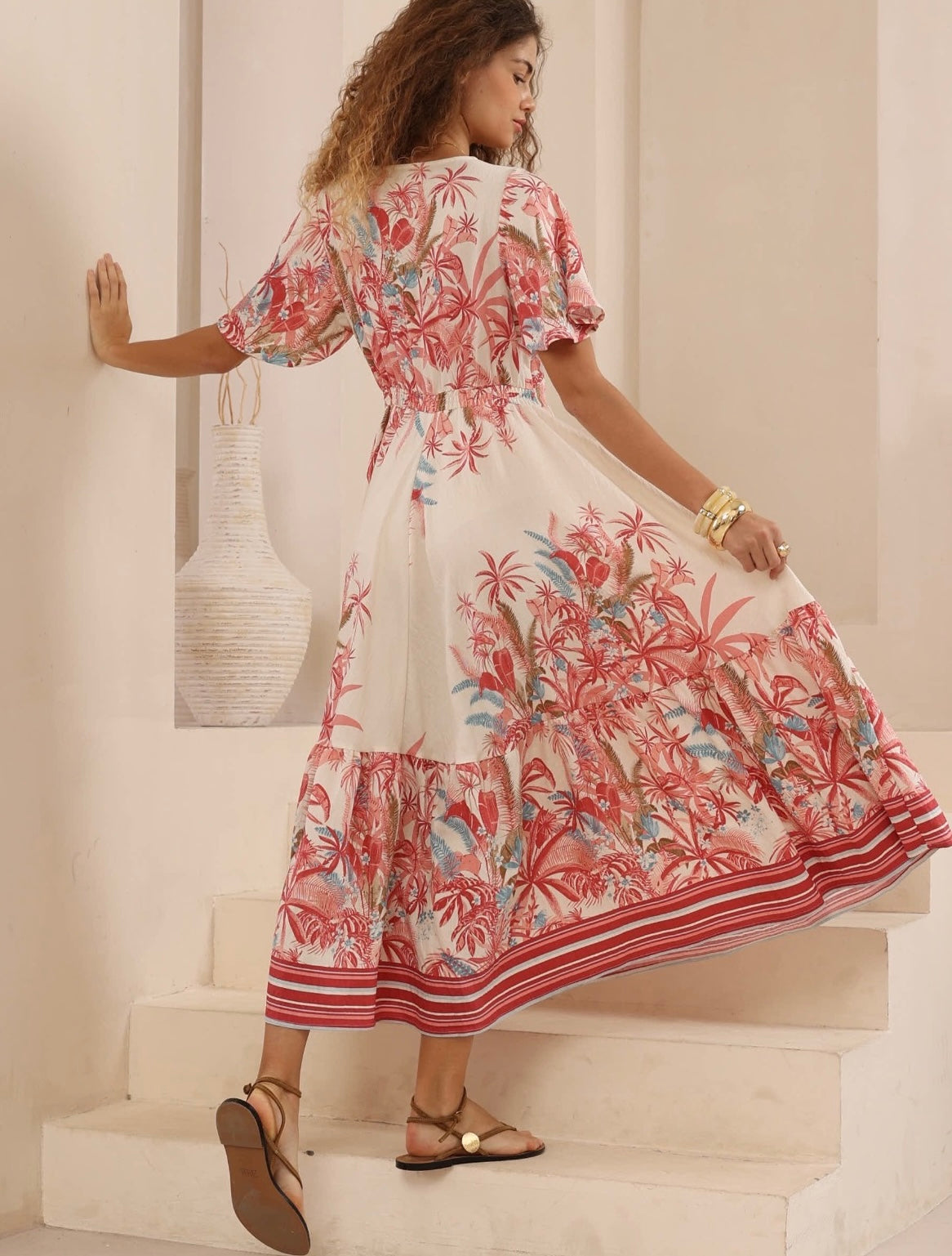 MIA MAXI DRESS - Pink