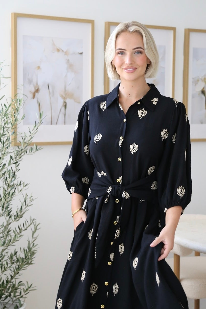 BRIA DRESS - Black