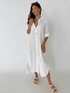 MELANIE LINEN DRESS