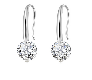 OTIS DROP EARRINGS - Silver