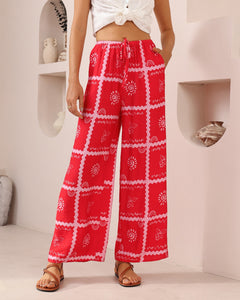 SOLSTICE PANT - Red