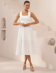 WILLEMA DRESS - White