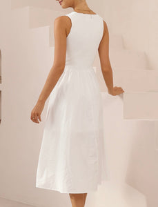 WILLEMA DRESS - White