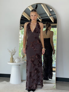 DAHLIA DRESS - Chocolate