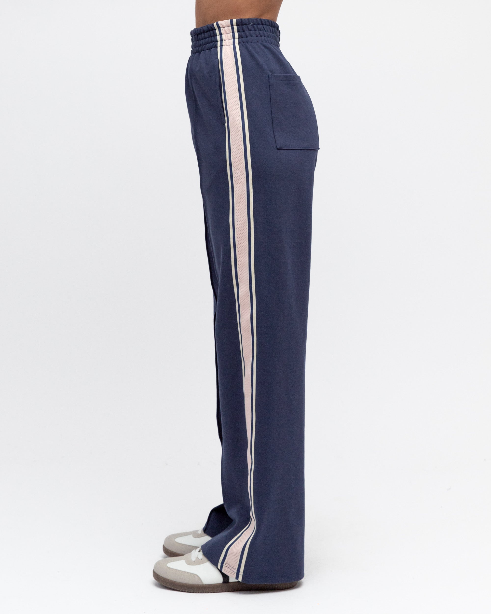 LUCI ELEVATED TRACK PANTS - Blue