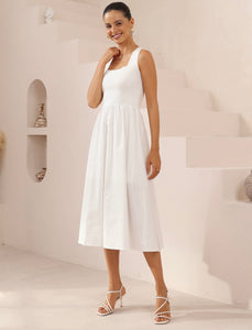 WILLEMA DRESS - White