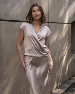 FLORENCE TOP - Silver