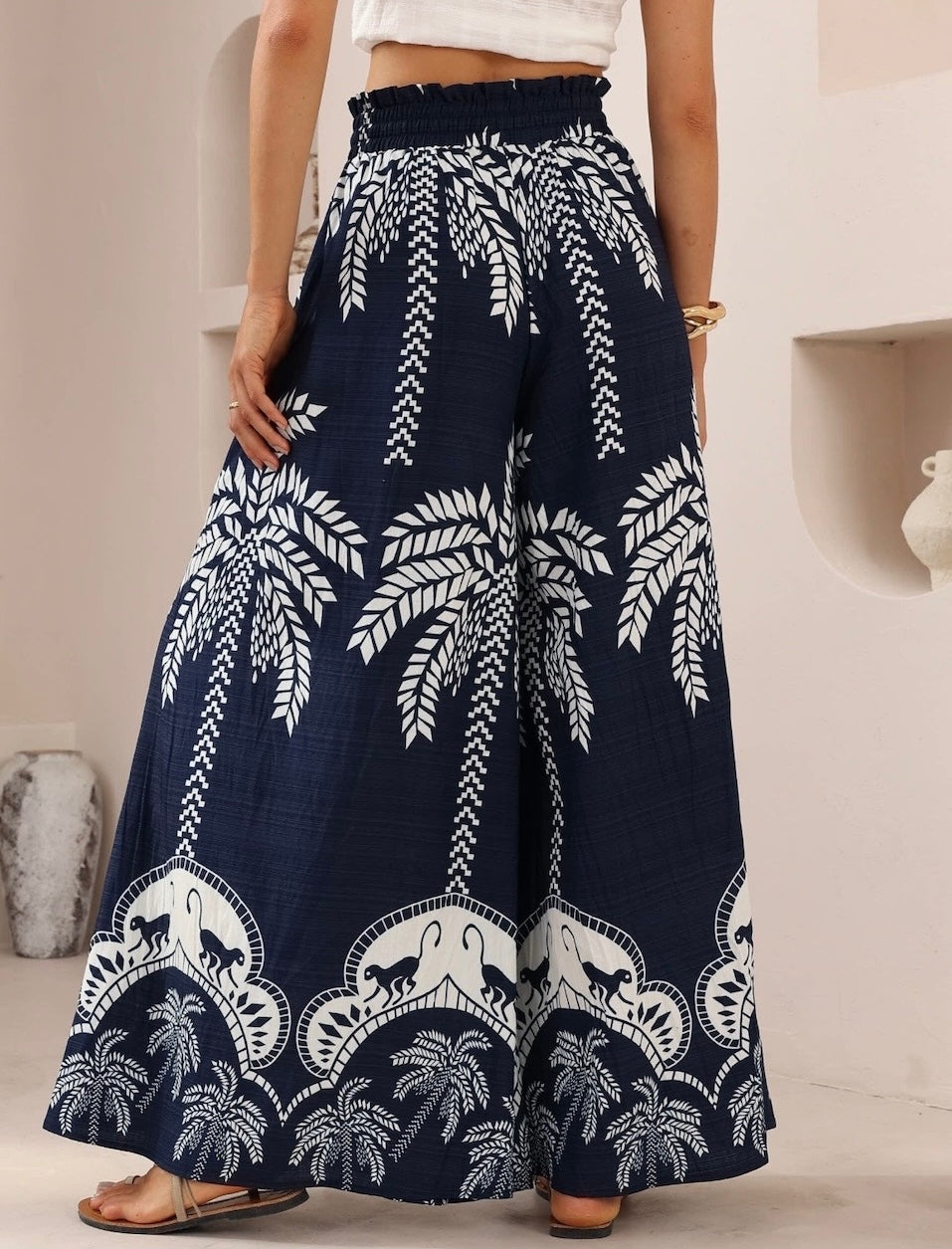 GEMMA PANT - NAVY