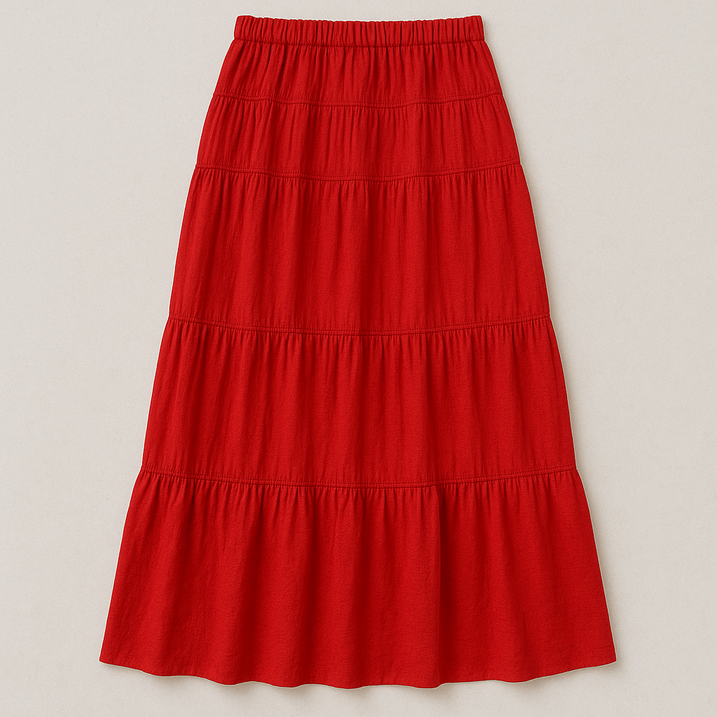HENDRIX SKIRT - Red