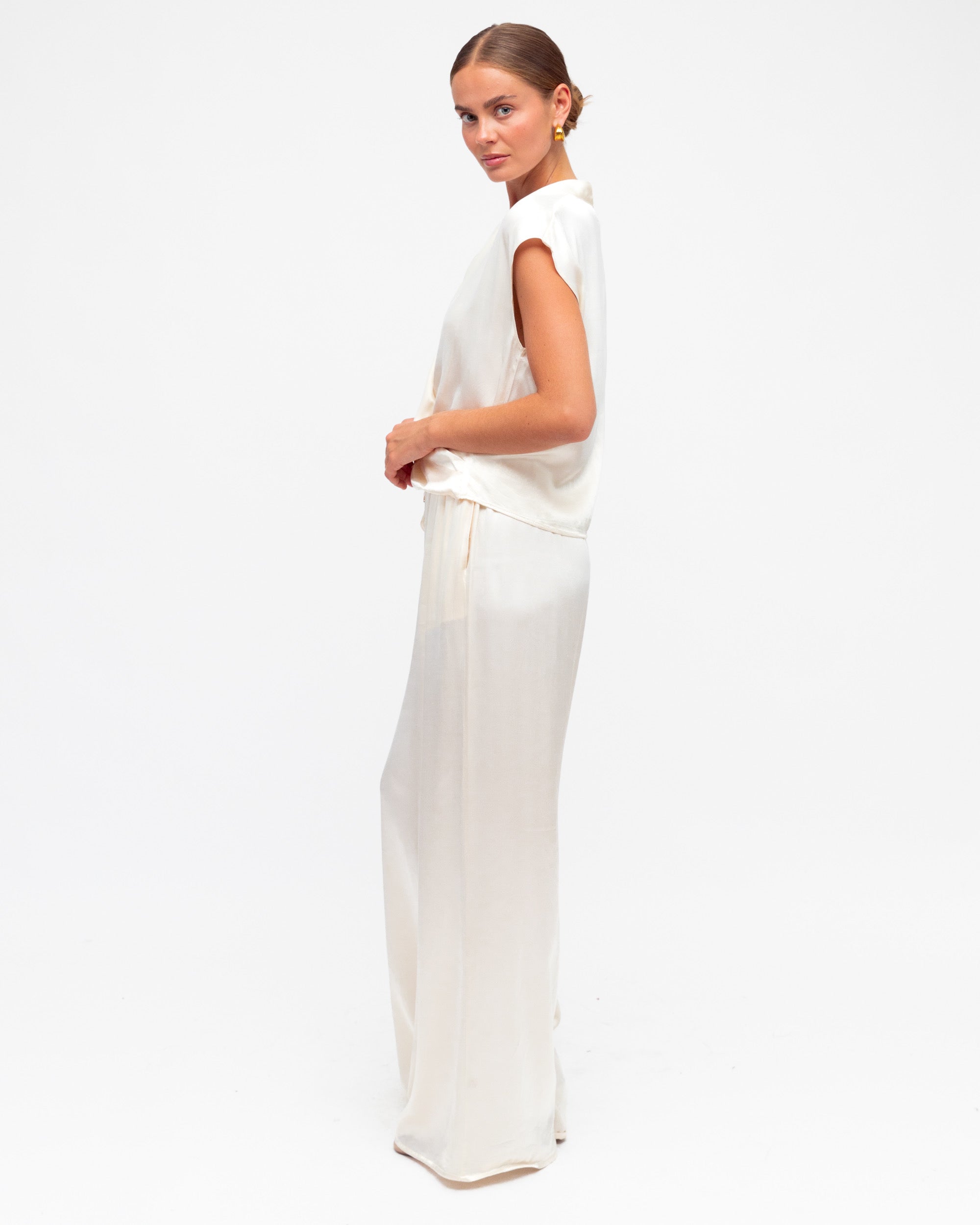 FLORENCE PANTS - Cream