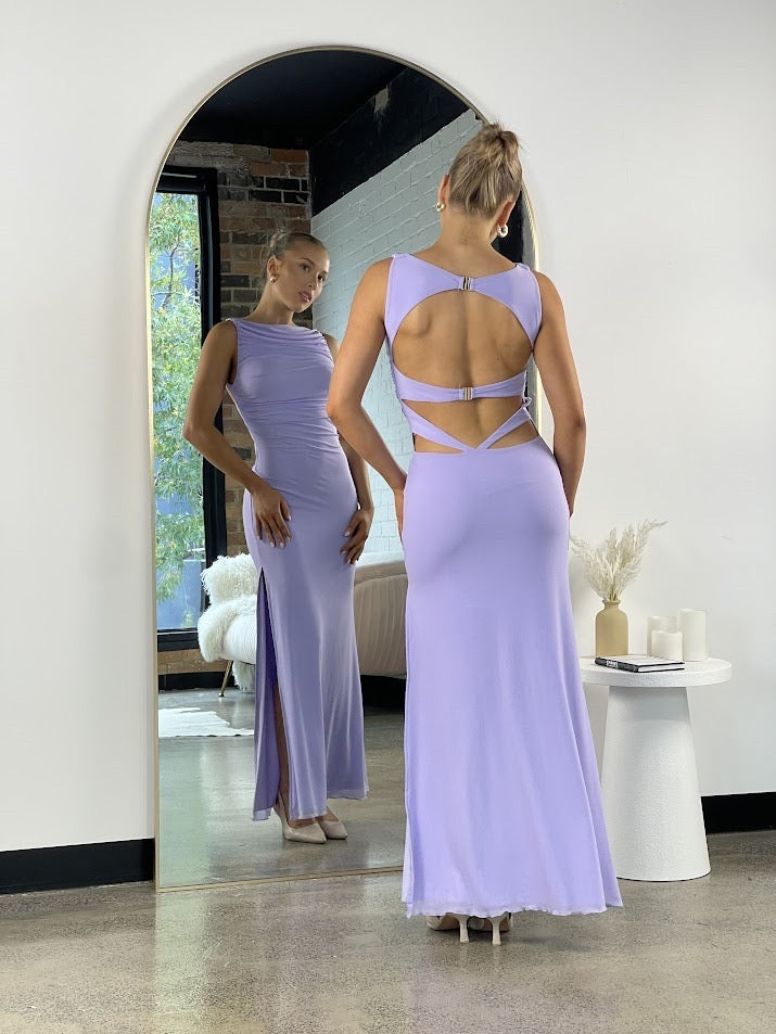 WISTERIA DRESS - Lilac