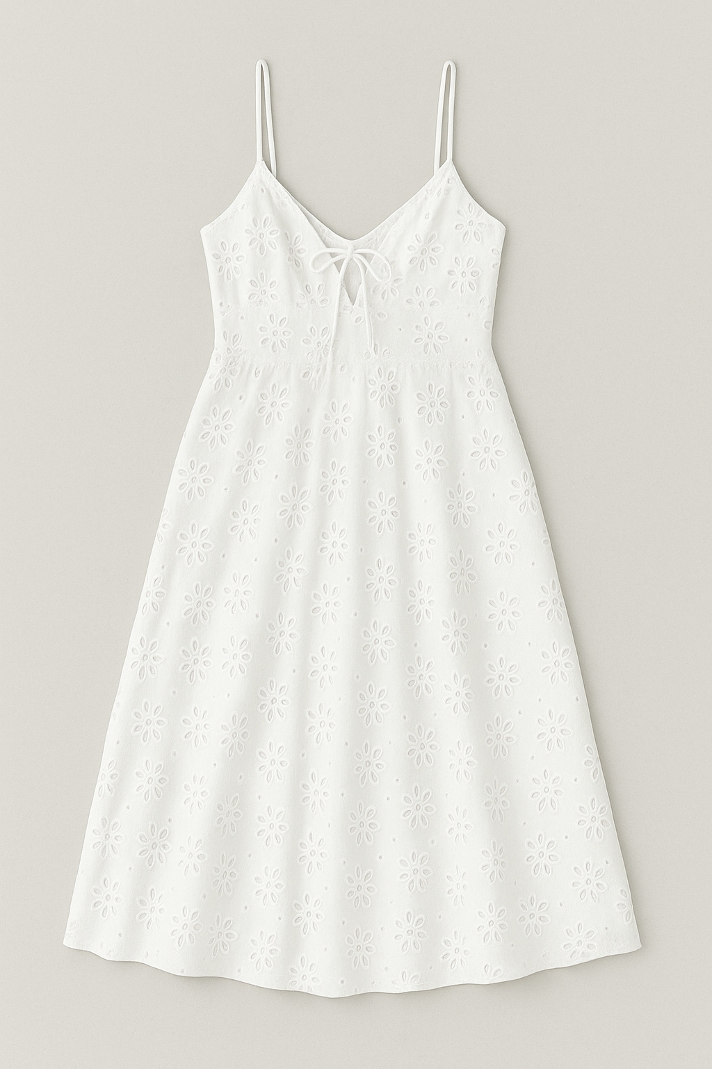 ANGELINA LACE DRESS - White
