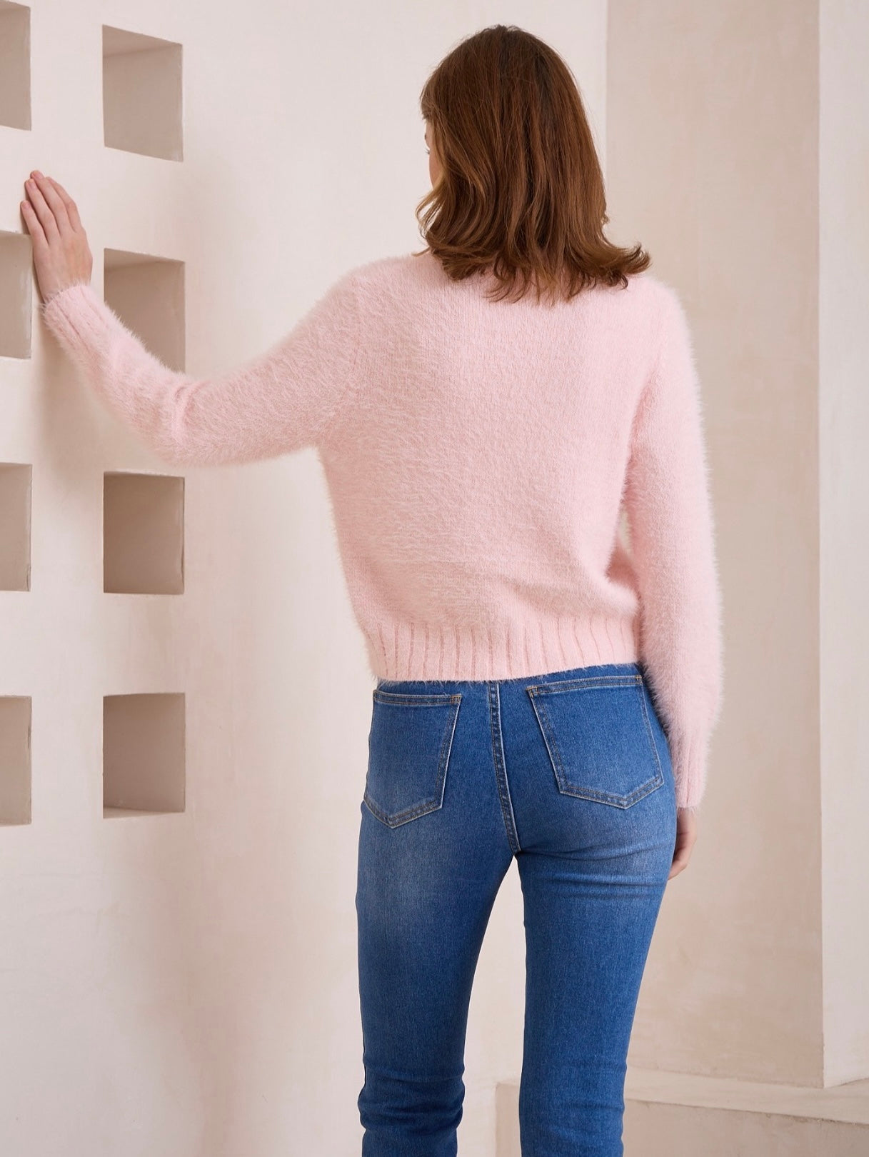 TORY JUMPER - Pink