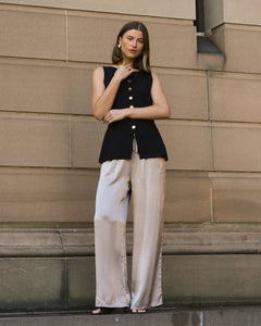 ARIA VEST - Black