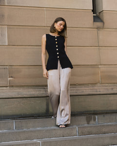 ARIA VEST - Black