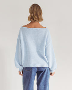 LIMONCELLO KNIT JUMPER- Blue