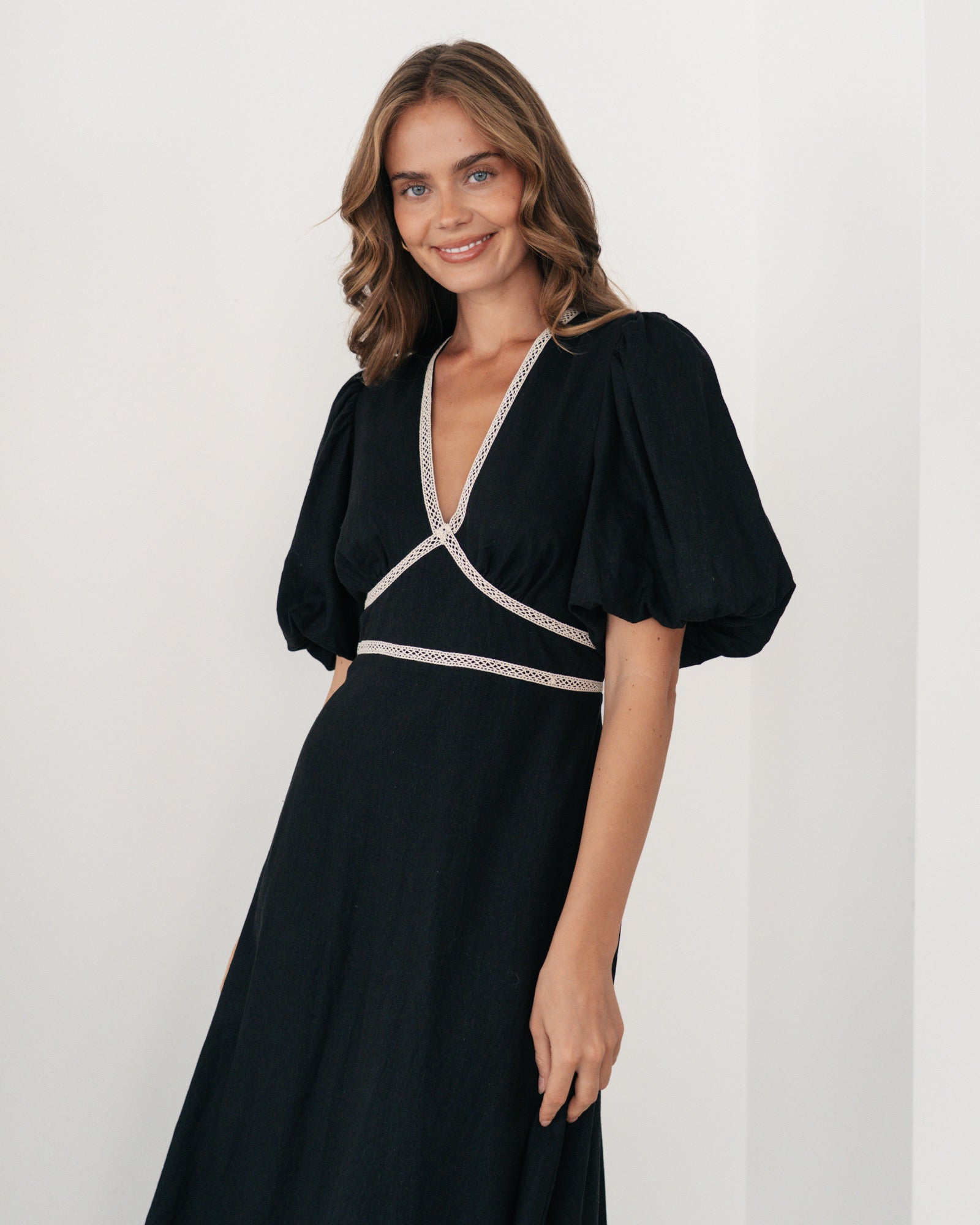 LORENZO DRESS - Black