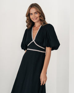 LORENZO DRESS - Black