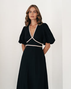 LORENZO DRESS - Black