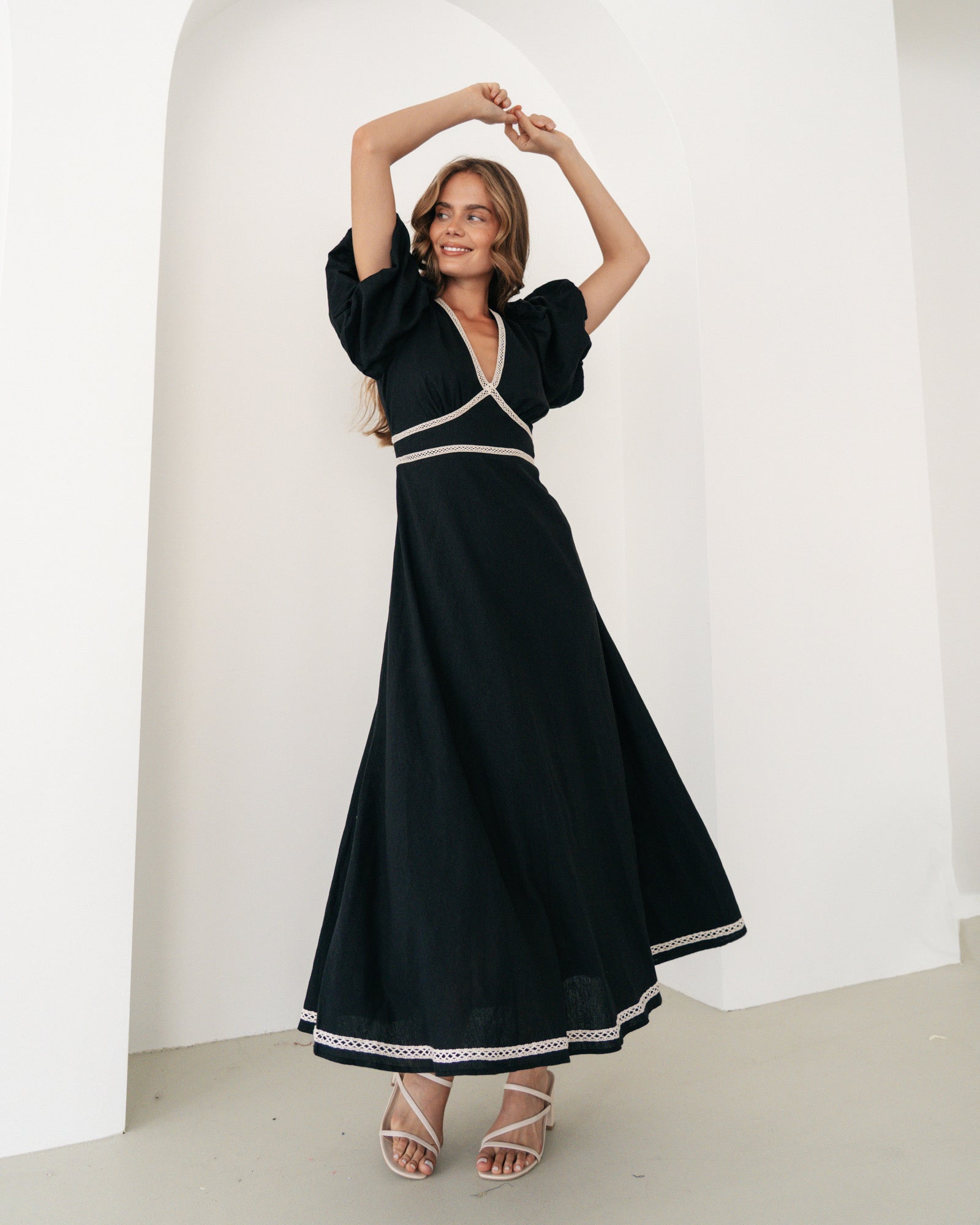 LORENZO DRESS - Black