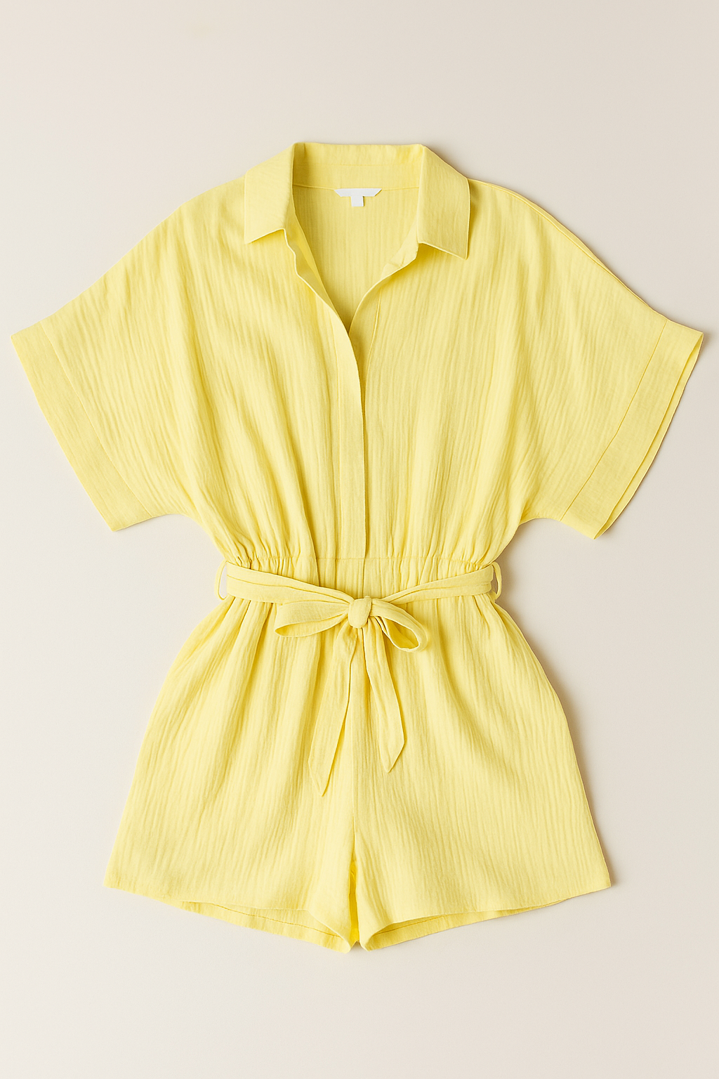 SKYLA PLAYSUIT - Lemon