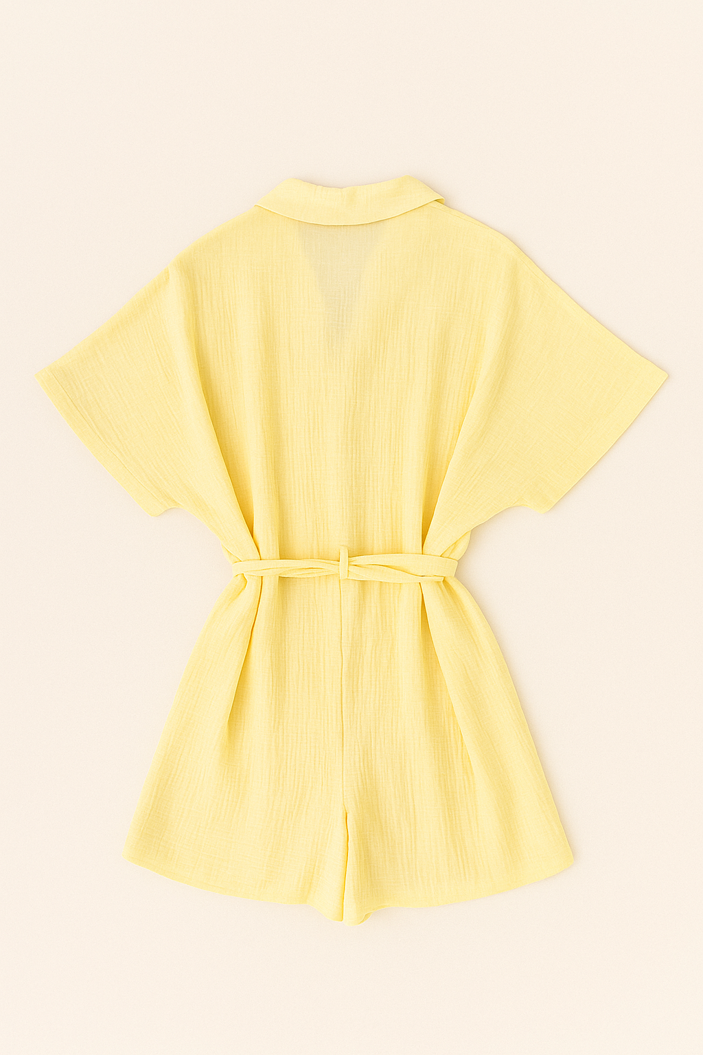 SKYLA PLAYSUIT - Lemon
