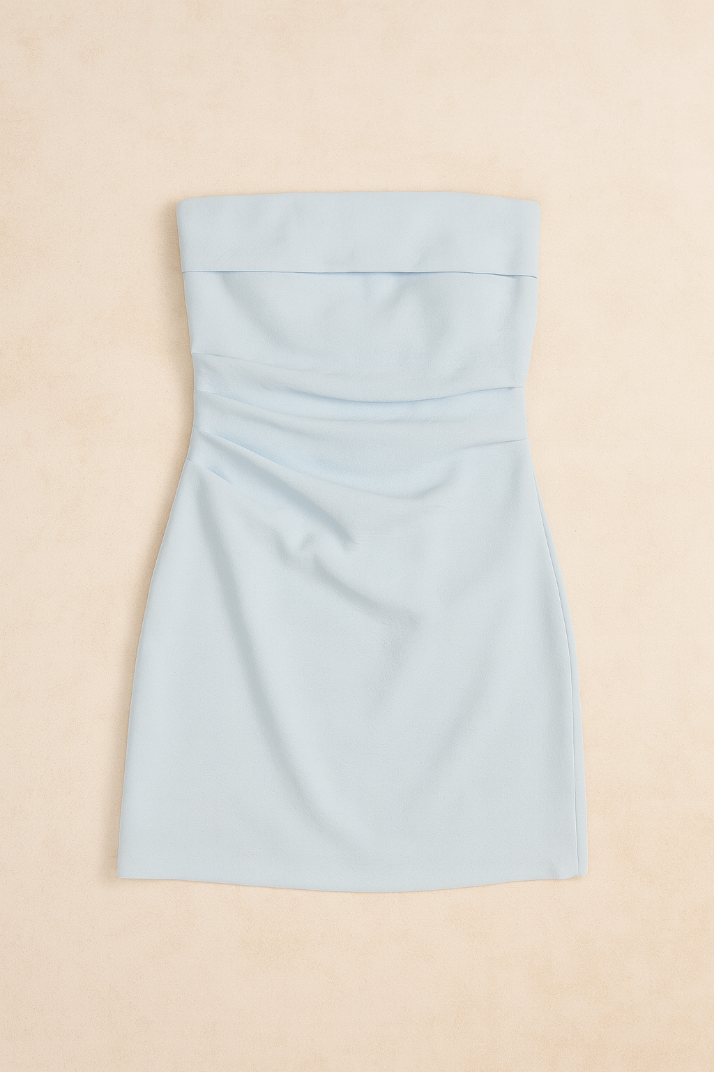 HENNY STRAPLESS MINI DRESS - Blue