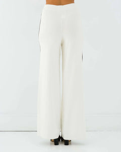 NOVA KNITTED PANTS - Ivory