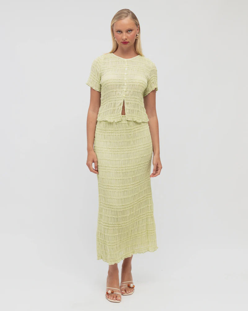 OASIS SKIRT - Matcha