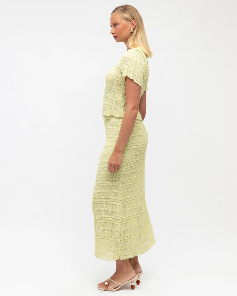 OASIS SKIRT - Matcha